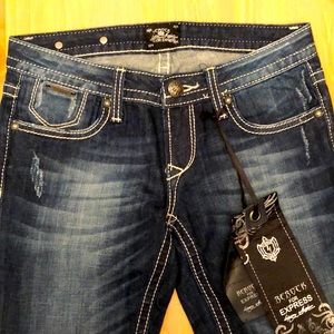 Express ReRock Jeans